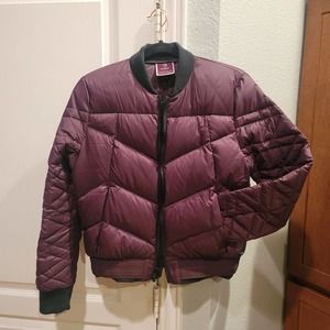Cropped Puffer Jacket Down Filled Medium